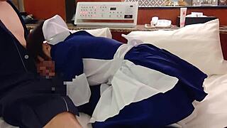 Oh damn, I crave getting sucked by a cute nurse in costume!