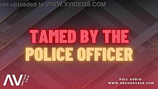 Police officer trains in chastity cage for m4m domination story. Wild gay audio unfolds! 😈