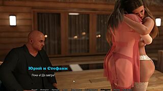 uhh, perfect housewife with big tits squirts n swallows in mmf, oops!