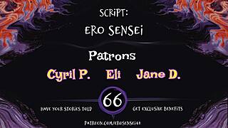 Yandere's erotic audio for female orgasm