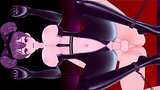 Bay and Quency's intense hentai sex