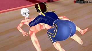Chun-Li Gets Fucked Hard In Fortnite Street Fighter Fantasy!