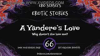 Yandere's erotic audio for female orgasm