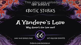 Yandere's erotic audio for female orgasm