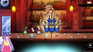 uncensored porn and cards game with big tits brunette