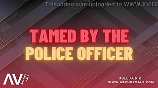 Police officer trains in chastity cage for m4m domination story. Wild gay audio unfolds! 😈