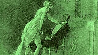 Vintage erotic drawings from retro anime and hentai collections