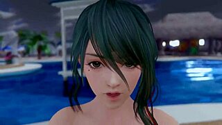 Tamaki Bent Over In Doggystyle Fucking, Big Tits Bouncing, Cum In Mouth At Midnight