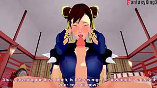 Chun-Li Gets Fucked Hard In Fortnite Street Fighter Fantasy!