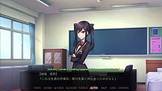 Secret anal lessons with Mafuyu Oribe in Saimin Seishidou episode 3