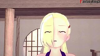 ino yamanaka titjob and fucked hard in naruto hentai scene