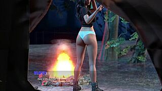 Name88s triangle 17 features huge tits splashing water in 3d cartoon fun.