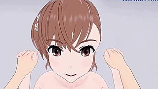 Kuroko shirai and mikoto misaka enjoy intense creampie sex in 3d railgun pov hentai 😏