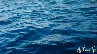 Escaped from the City by Jet Ski for Filling My Pussy by Cum 😍