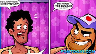 watch this novinho lose his virginity bareback with a crossdressing guy