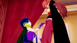 Sylphiel and Lina Intense Futanari Sex in Slayers! 😈