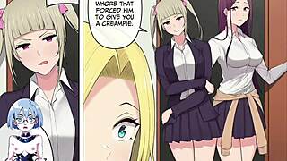 imaizumi's house where gals gather for dating game