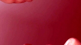 Wow, little slut sucks cock and cums in mouth!