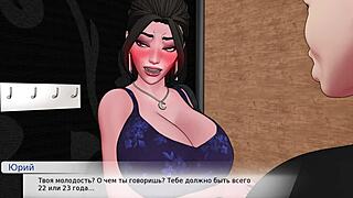 Complete gameplay of Divine Heel part 3 with blonde girlfriend