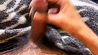 Rishi Bhardwaja Cums While Ladies Watch In Gay Cumshot Scene With Intense Facial