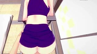 ino yamanaka titjob and fucked hard in naruto hentai scene