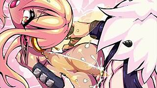 Crimsonkeep 3 hentai threesome rough sex?