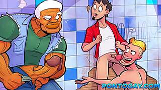 watch this novinho lose his virginity bareback with a crossdressing guy