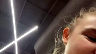 Damn, crazy gym banging out in public! 😜