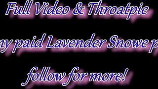 bombshell model feels thrill of deepthroating for cash