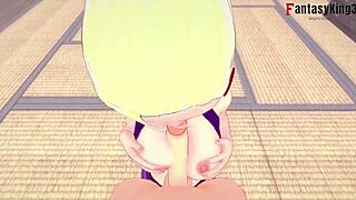 ino yamanaka titjob and fucked hard in naruto hentai scene