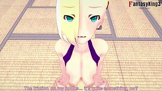 ino yamanaka titjob and fucked hard in naruto hentai scene