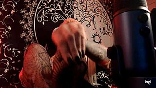 Kinky BBW Fetish ASMR with Foot and Stocking Rubbing Sounds