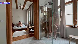 She Didnt Mind Joining Them In Amateur Group Fuck