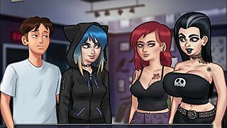 summertime saga episode 121 unfolds in anime style