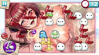 cleaning hentai images in paradise game, so cute 😊