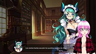 Lin la dragona de hielo mirror 05 in 3d cartoon anime with mirror monster