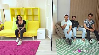 Spanish babe Nelia Estrada milks any cock dry with skill