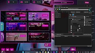 Playing Sex Doll Simulator 3, getting nude with big tits 😍