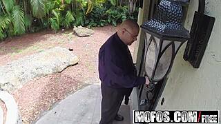 Familiar cutie in stockings with bailey brooke