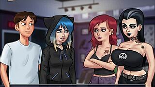 summertime saga episode 121 unfolds in anime style