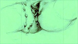 Vintage Erotic Drawings Showcase Retro Anime Style