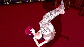 3d hentai with huge ass and tits riding for orgasm