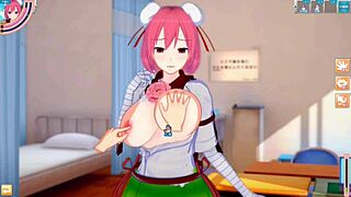 Kasen Ibaraki's Big Tits Get Rubbed Hard!