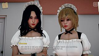 Hey, my bully turned out to be my lover with those big tits