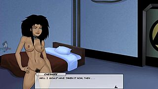 Dc Comics Leash Training With Big Tits Brunette