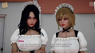 Hey, my bully turned out to be my lover with those big tits