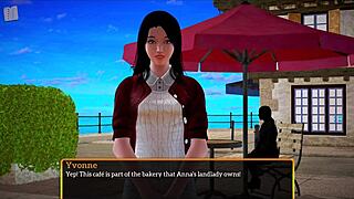 My new family in this erotic hentai game with big tits