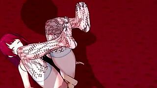 3d hentai with huge ass and tits riding for orgasm