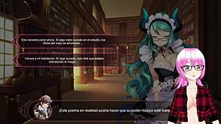 Lin la dragona de hielo mirror 05 in 3d cartoon anime with mirror monster