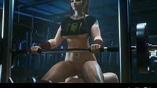 3D hotties get creampied in fantasy compilation